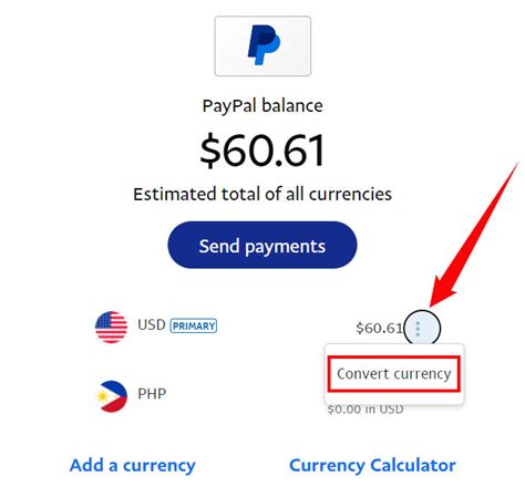 currency conversion fee paypal